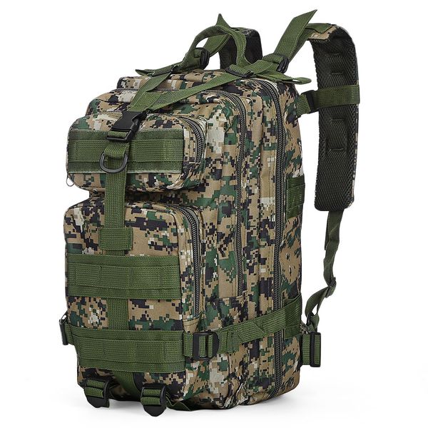 

3p tactical backpack hunting assault camouflage outdoor bag oxford sport bag for camping hunting hiking trekking 30l