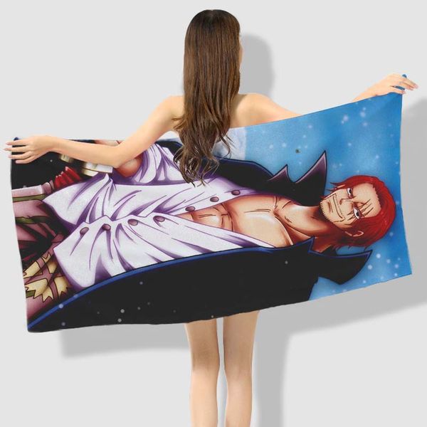 

аниме манга one piece банное полотенце пляжное полотенце 001