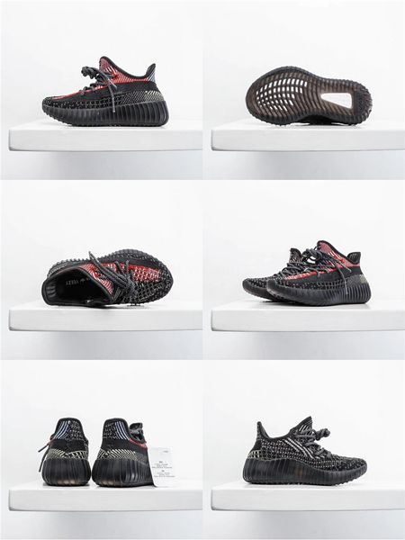 

kids grey gum flax zyon running shoes boy and girl trainers kanye west v2 designer outdoor sneakers 24-35#728