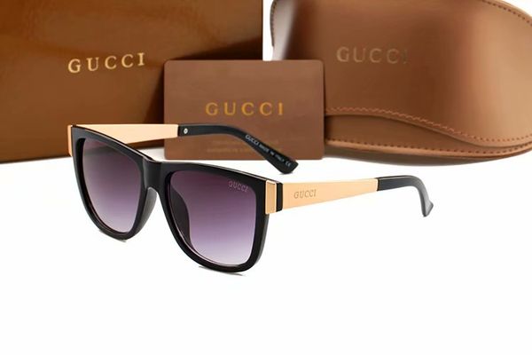 

1pc whole ale brand de igner ungla e men women metal frame uv400 len fa hion gla e eyewear with a5 13 gucci, White;black