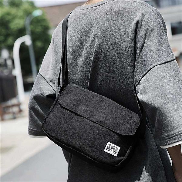 

shoulder bag men's bag oxford cloth men's japanese simple retro shoulder messenger large capacity couple