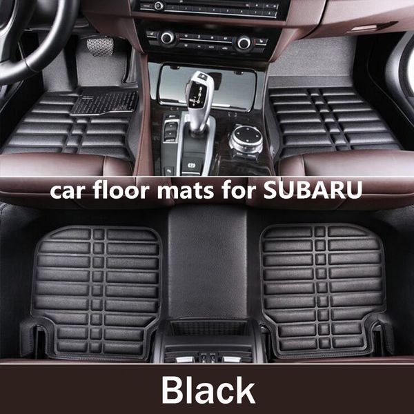 

Carpet Custom Car Floor Mats for subaru forester 2007 2014/outback 2015 model forester 2014 brz outback tribeca Car Accessories