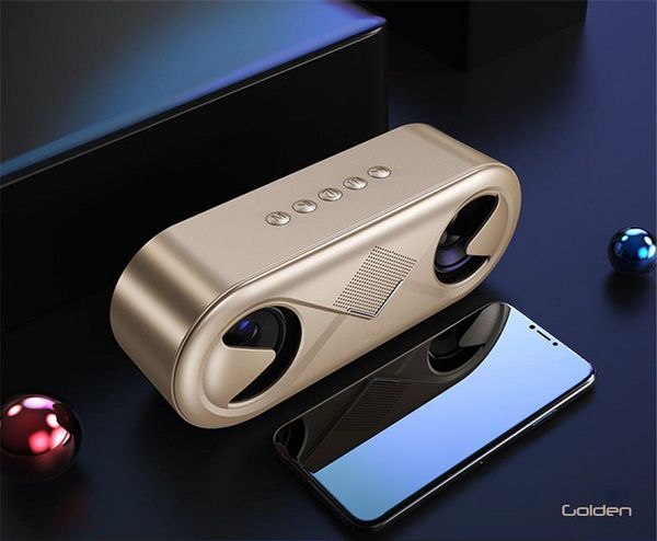 

s6 mini wireless bluetooth speaker new hifi stereo subwoofer sound box aux play mic mobile phone loudspeaker for iphone xiaomi samsung