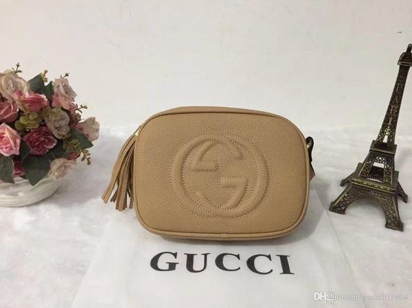 

z197 19 new style womens fashion women leather tassel soho bag disco shoulder bag purse handbags with dust bag 169