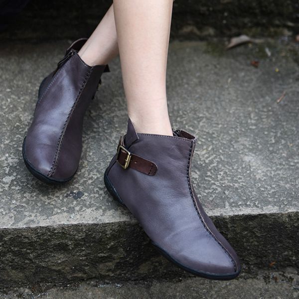 

women's boots ankle spring shoes knee high berets summer plus size women leather boots black low heel spring lazy shoes