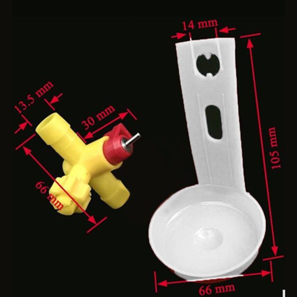 

1/5pcs bird coop feed automatic poultry water drinking cups chicken fowl drinker