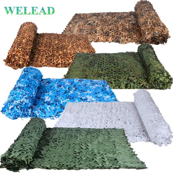

welead 5x5m reinforced camouflage net sand desert white black for garden shade awning hide mesh sun shelter 5x5 5*5m