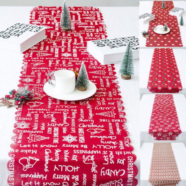 

christmas tablecloth home table decor linen rose cutwork restaurant table cover
