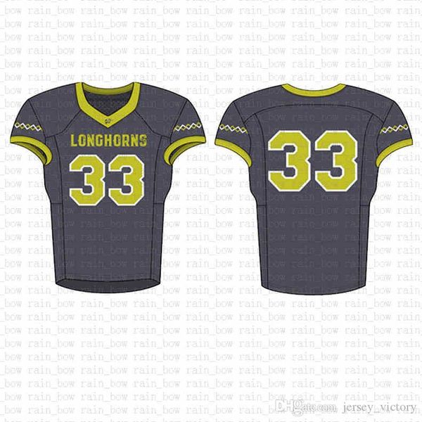 

2019 New Custom Football Jersey High quality Mens free shipping Embroidery Logos 100% Stitched top sale A3