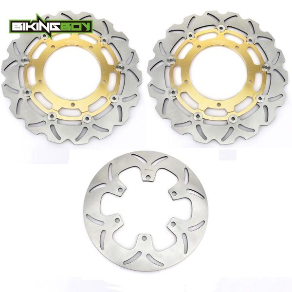 

bikingboy front rear brake discs disks rotors for vmx 1700 v-max 2009 2010 2011 2012 2013 2014 2020 2020