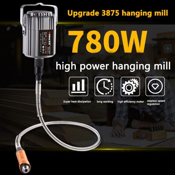 

suspension hanging mill carving machine shaft carved chuck handle drill for electrical grinder engraving machines