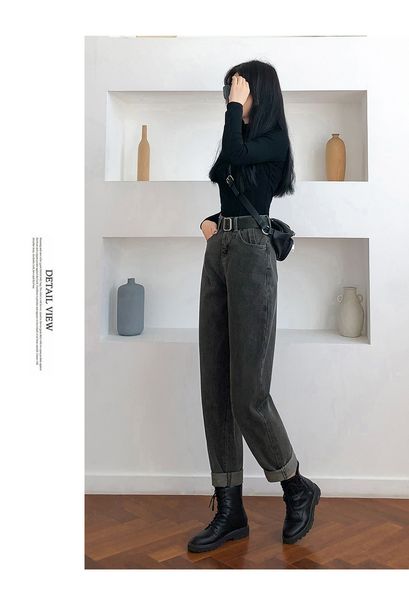 

matte black women's tailored waist and hip princess jeans bk1041, Blue