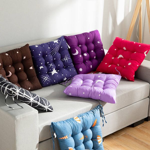 

four seasons chair cushion breathable seat cushion square seat cartoon chair pad computer pad home decor mat