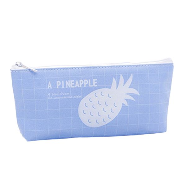 

kawaii pencil case creative waterproof pencil bag pu leather cute cool summer fruit pencilbox school supplies student stationery