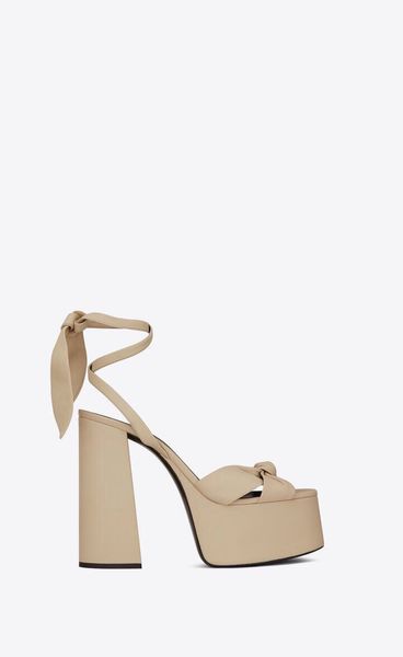 

women lace up platform sandals genuine leather lady chunky heel sandals female high heel shoes epacket shipping, Black