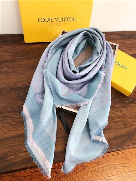 

шарфы шарфа марка письма женщины мягкого дизайнер шелк шарф шаль для женщин людей классических шелковых шарфов оптом, Blue;gray