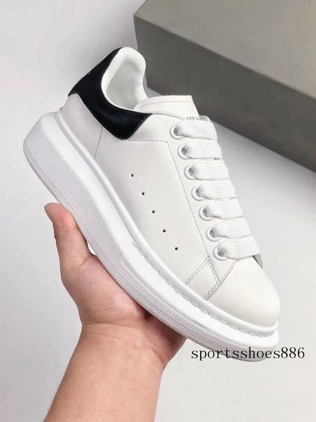 

2019 fashion alexander 3m reflective white black red leather athletic shoes girl women pink gold red fashion comfortable flat sneakers 35-43