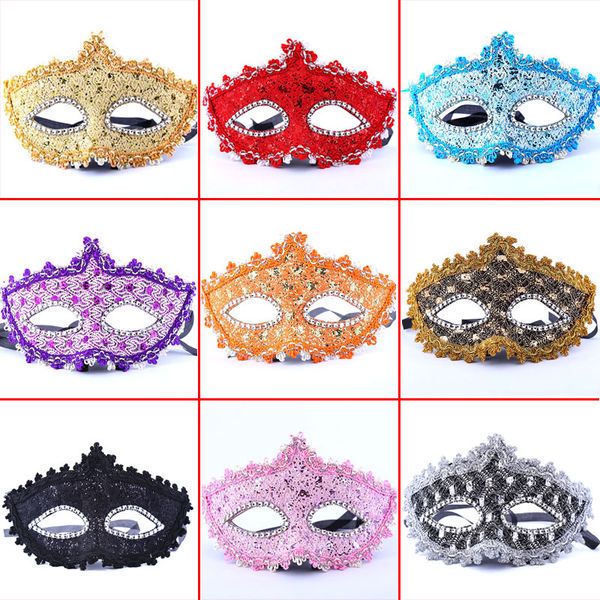 

halloween venice costume ball princess leather pointed children's party performance mask