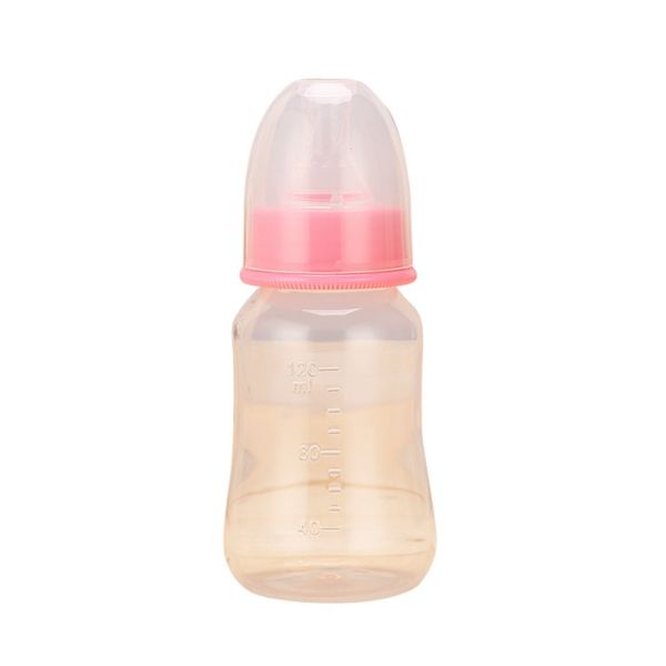 

120ml baby standard mounth milk bottle baby pp bpa material bottle child sippy cups learning water l