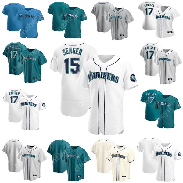 

2020 new mitch haniger jersey mallex smith braden bishop austin nola tom murphy austin adams yusei kikuchi ichiro suzuki jersey, Blue;black