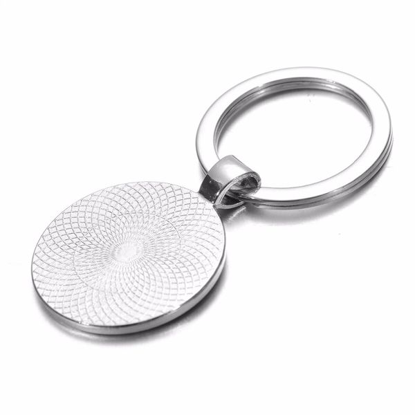 

ganesh keychain god of fortune indian elephant glass pendant key ring bag car key chain buddha spirit faith jewelry, Slivery;golden