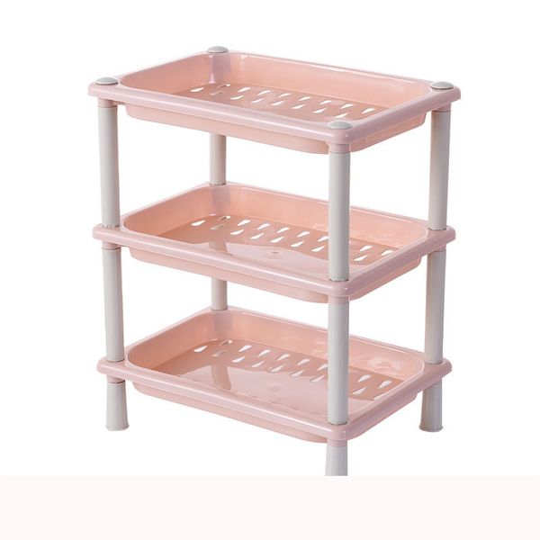 

3 tier plastic corner organizer bathroom kitchen storage rack holder pratical useful organizer save space 18 x 26 x 32cm