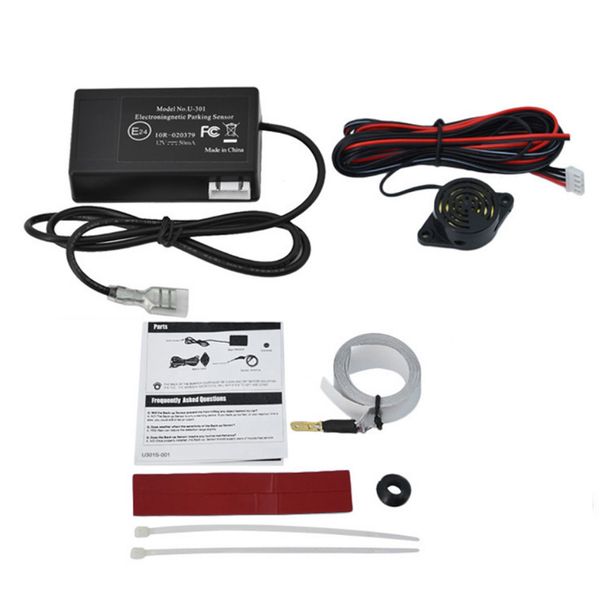 

parking sensor reversing radar replacement car backup anticollision auto electromagnetic no drill alarm bumper guard tool led