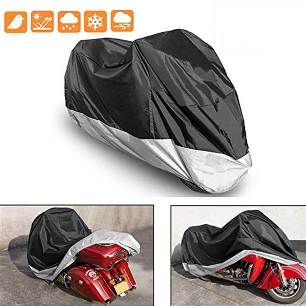 

motorcycle outdoor waterproof dust rain with lock holes for chief chieftain roadmaster dark horse 295*110*140cm xx large