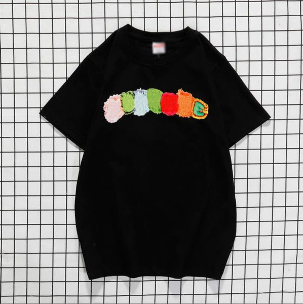 

20ss/supremes new men luxury tshirts italian star designer tshirt fashion brand summer embroidery t-shirt couple vintage cotton size air s-1, White;black