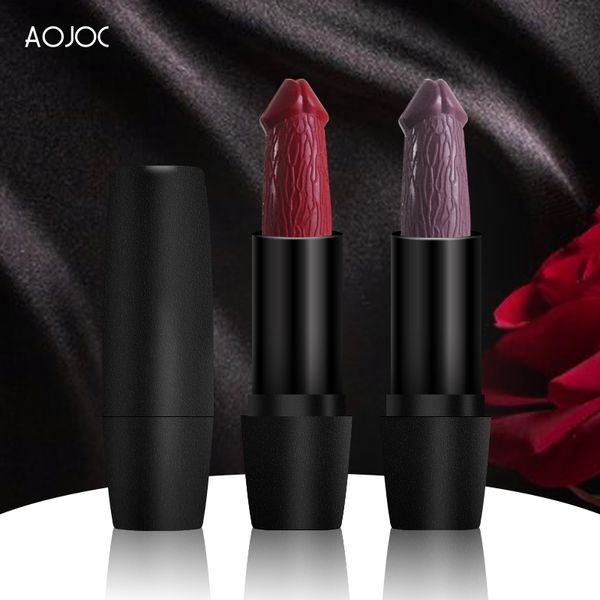 

20 colors penis head lipstick mushroom lipstick long lasting moisture cosmetic rouge matte lips makeup rossetto