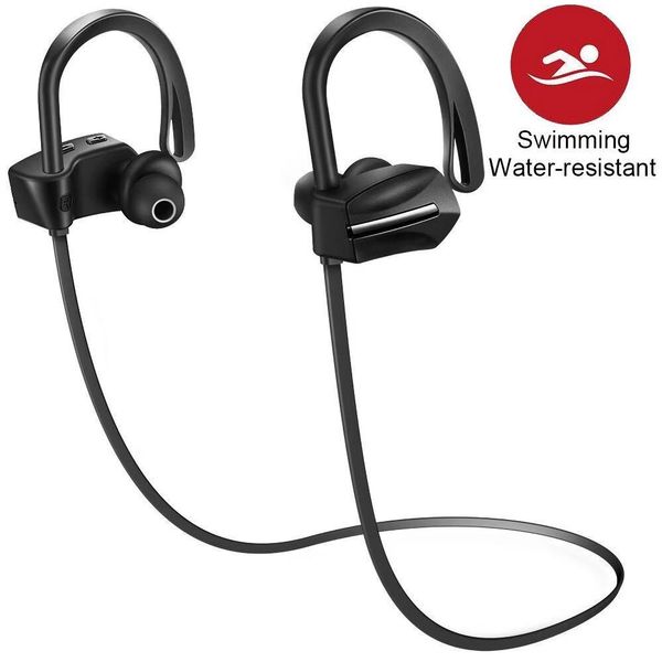 

swimming wireless bluetooth 4.1 in ear headphones siri to wake-up ear phones csr8635 sports stereo bass headset with mic for iphone samsung