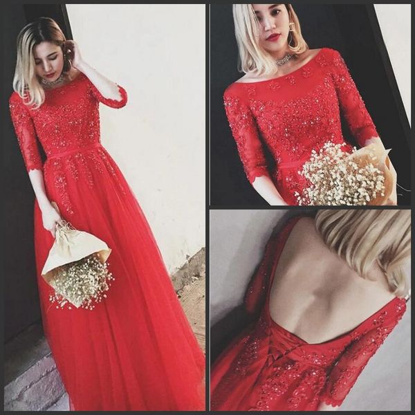 2020 новая линия красный короткий рукав невесты платья для подружки невесты из бисера кружева Applique Vestidos de damas de Chare дешевые свадебные гостевые платья