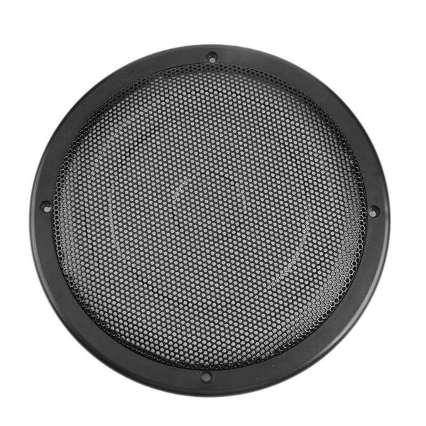 

vodool 8 inch car stereo speaker metal mesh subwoofer protective grill cover auto car panel coaxial speakers grilles styling