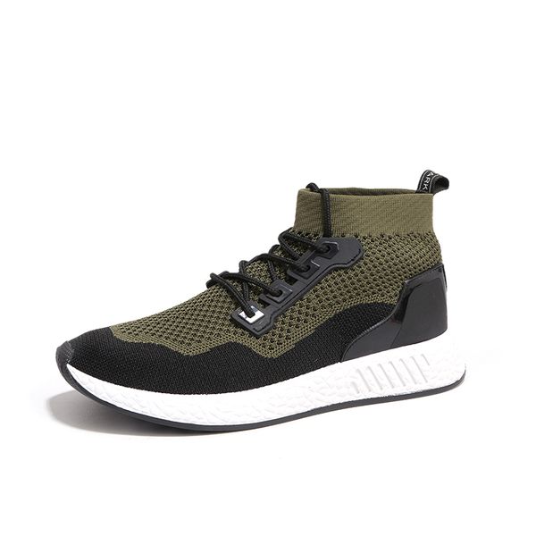 

2019 new high tennis shoes outdoor daily jogging sports shoes male soft comfortable fitness trainers student flat shoe