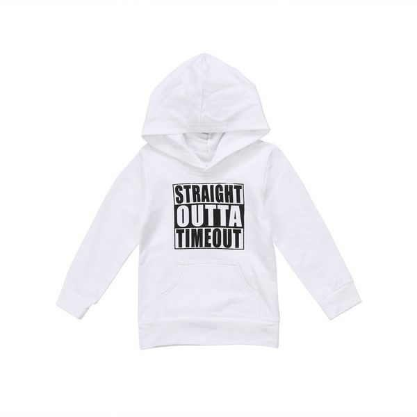 

casual toddler hooded newborn baby boy girl hoodie hooded sweatshirt outdoor 0-5y long sleeve o-neck new hot, Black