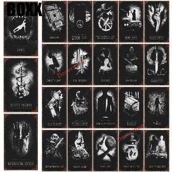 

reservoir dogs tin sign retro movies wall posters painting gift art decor for bar