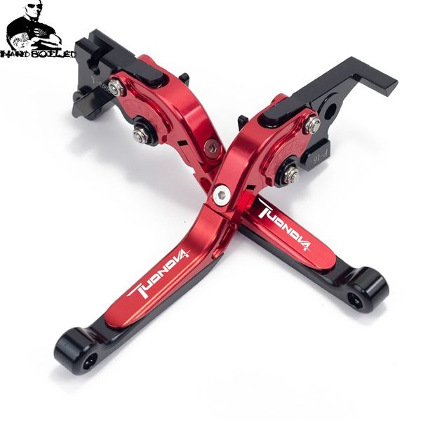 Aprilia TUONO R 2003-2010 Long Adjustable Brake /& Clutch Levers Black