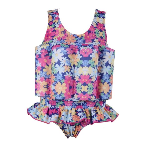 

floating swimming suit detachable floating training bath suit toddler buoyancy swimsuit infant boy's and girls swimwears new hot