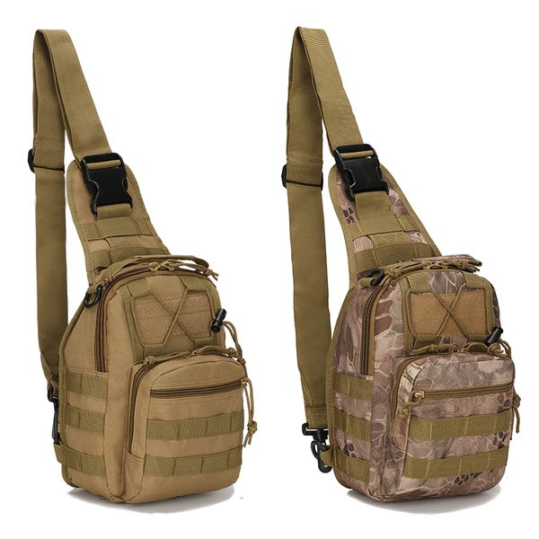 

men chest pack tactical bag 600d nylon waterproof motorcycle travel riding single shoulder bags camping travel tool