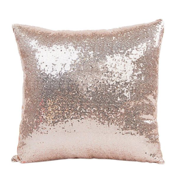 40x40cm Glitter Bling Throw Pillow Case Diy Sequin Pillowcase