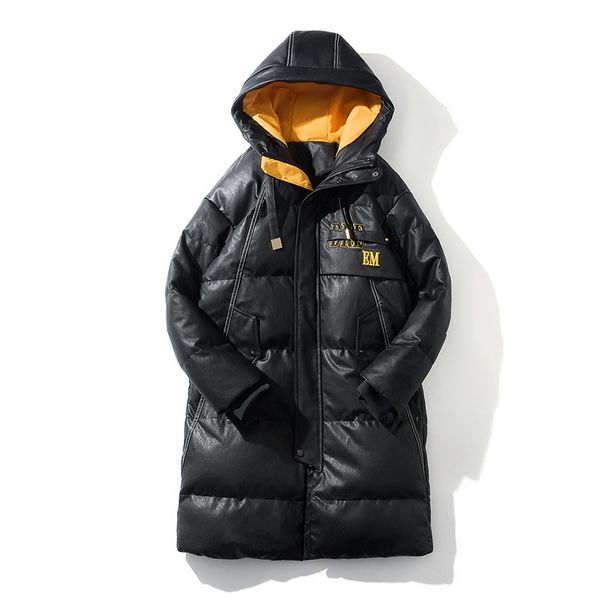 Windjacke Und Großhandel 3xl Mode Herren Winter Mit 4xl Lange Mantel Lederjacke Jacke Feste Männer Plus Warme Männlich Kapuze Größe Verdicken Parkas QxhdCBrts