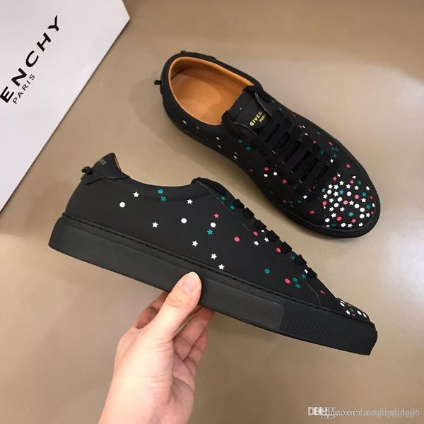 

2020 new qiusneaker brand new luxury men women casual shoes genuine 554, Black