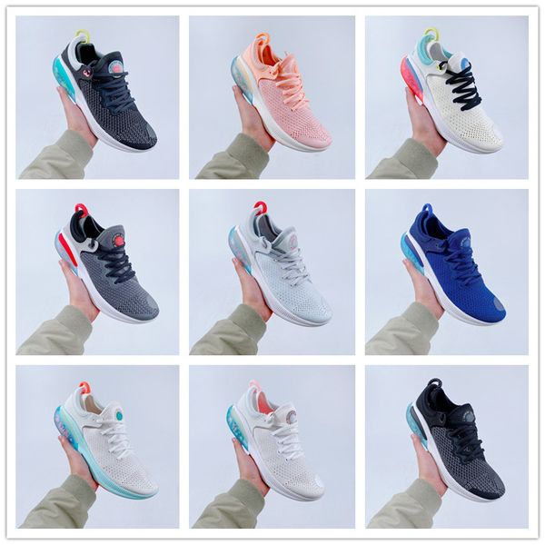 

joyride run fly knit breathable mesh surface running shoes for women pink black white blue grey sports sneakers mens shoes fashion eur 36-46