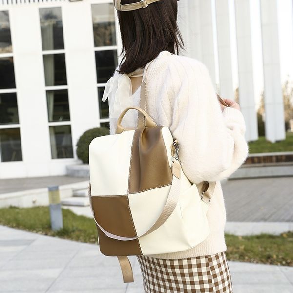 

women's new pu leather fashion backpack casual anti-theft backpack large capacity school bag