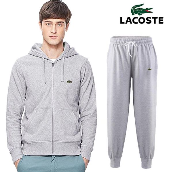 

men's tracksuits patchwork sportswear hoodies+pants sets mens hoodies and sweatshirts outwear suits ing, Gray