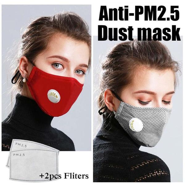 

антипылевая дыхательная маска anti pm2. 5 хлопок дымка клапан рот здоровая маска активированный уголь фильтр респиратор рот-муфель