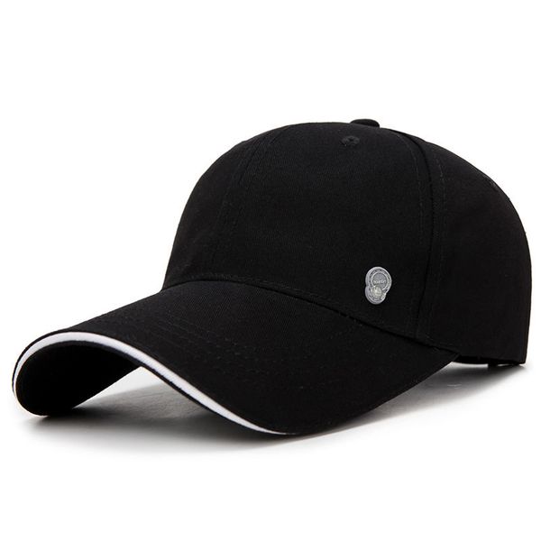 

men and women black and white baseball cap korean version of the wild outdoor sports hat running male student cap female summer sun hat, Blue;gray