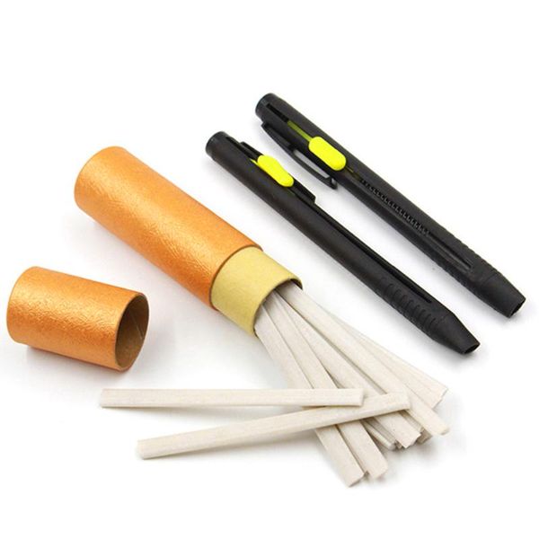 

1set sewing chalk pencils fabric marker tailor's chalk disappearing diy craft for clothing garment sewing accessories, Black