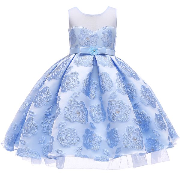 

Christmas Children Tutu Kid Party Wear Costume Princess Wedding Flower Girls Dresses Ceremonies Teenagers Prom Gown XF15