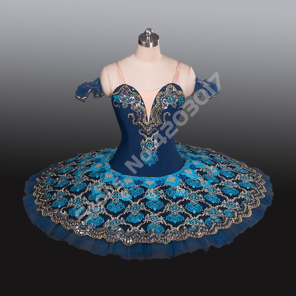 

child blue professional ballet tutus performance stage pancake tutu women ballet dance wear girls dance costumes b1226, Black;red